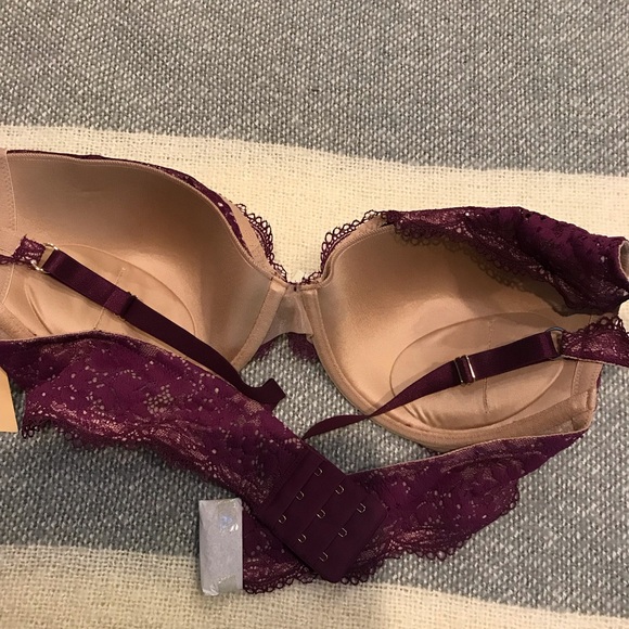 Third Love all day lace bra, nwt, purple - Picture 3 of 3